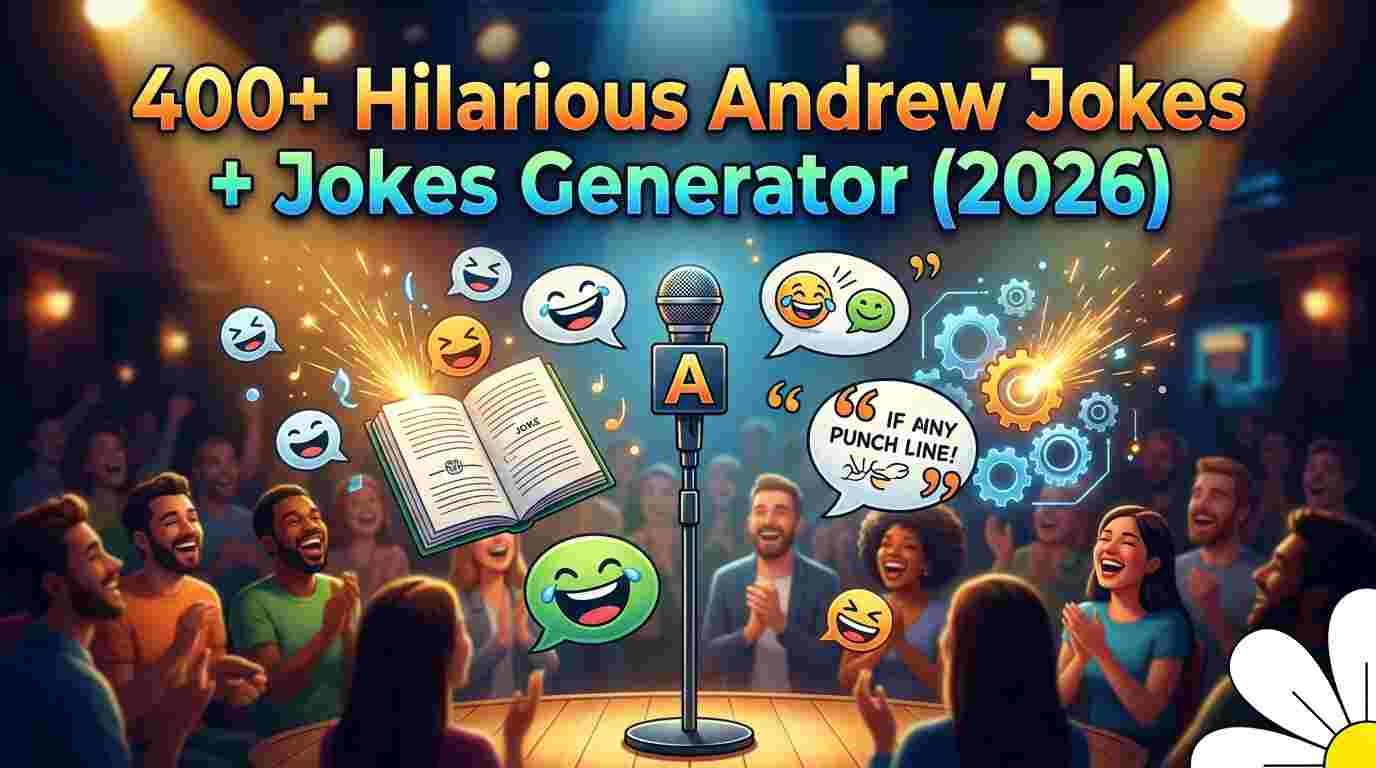 hilarious andrew jokes with jokes generator