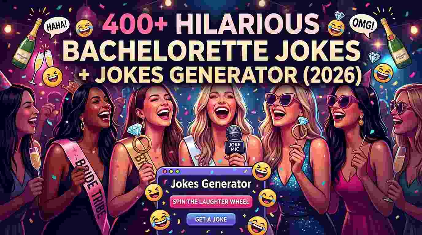 hilarious bachelorette jokes with jokes generator