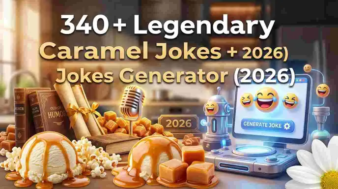 legendary caramel jokes with jokes generator