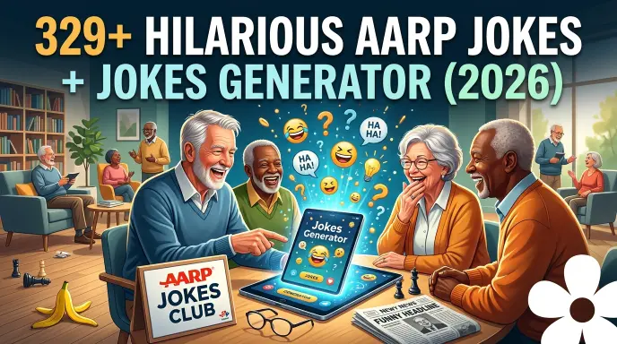 Aarp jokes with jokes generator