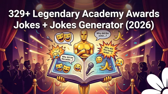 Academy awards jokes with jokes generator