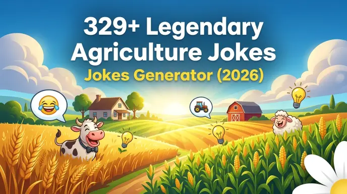 Agriculture jokes with jokes generator