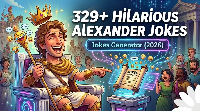 Alexander jokes with jokes generator