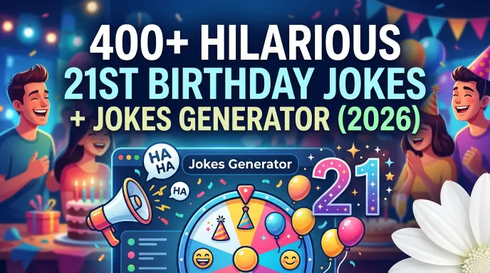 Birthday jokes with jokes generator
