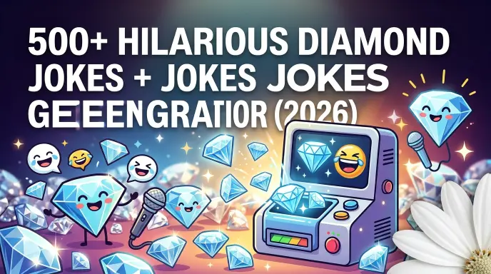 Diamond jokes with jokes generator