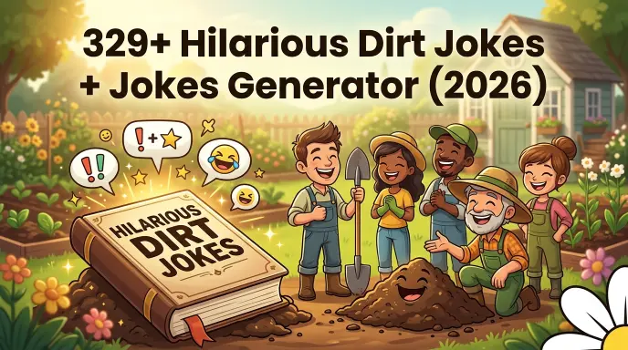 Dirt jokes with jokes generator