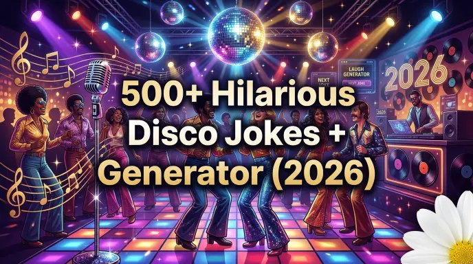 disco jokes with jokes generator