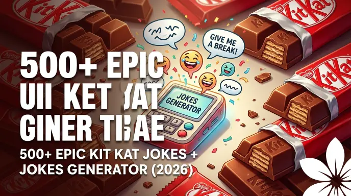 epic kit kat jokes with jokes generator