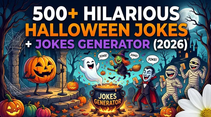 Halloween jokes with jokes generator