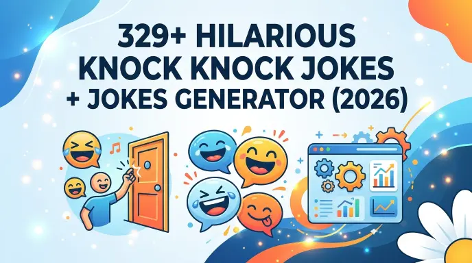 knock knock jokes with jokes generator