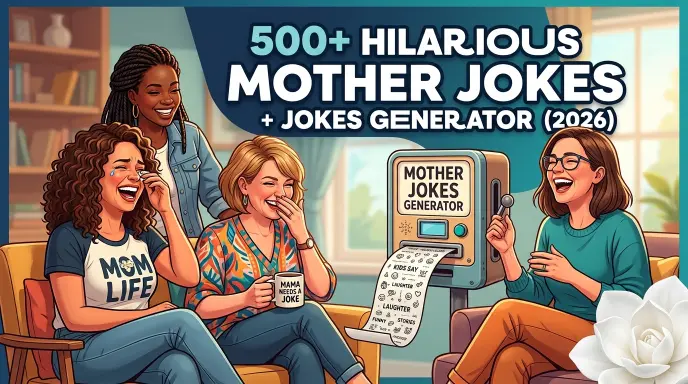 Mother jokes with jokes generator