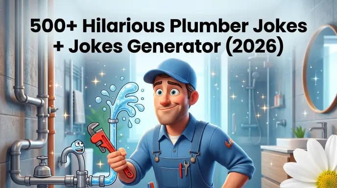 Plumber jokes with jokes generator