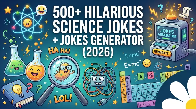 Science jokes with jokes generator