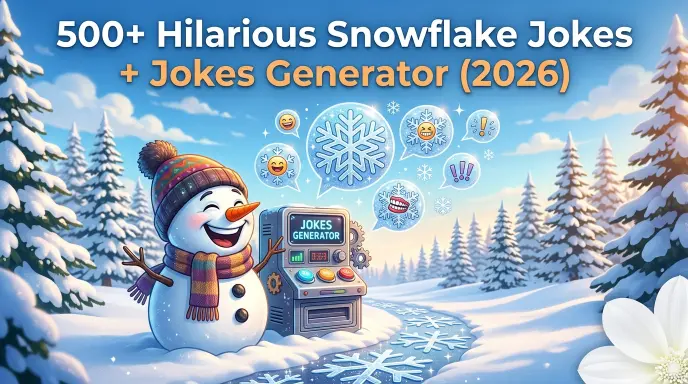 Snowflake jokes with jokes generator