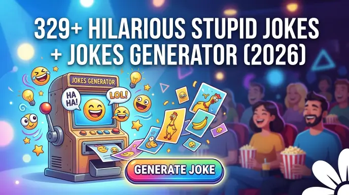 Stupid jokes with jokes generator