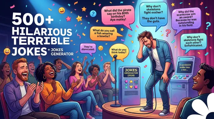 Terrible Jokes With Jokes Generator