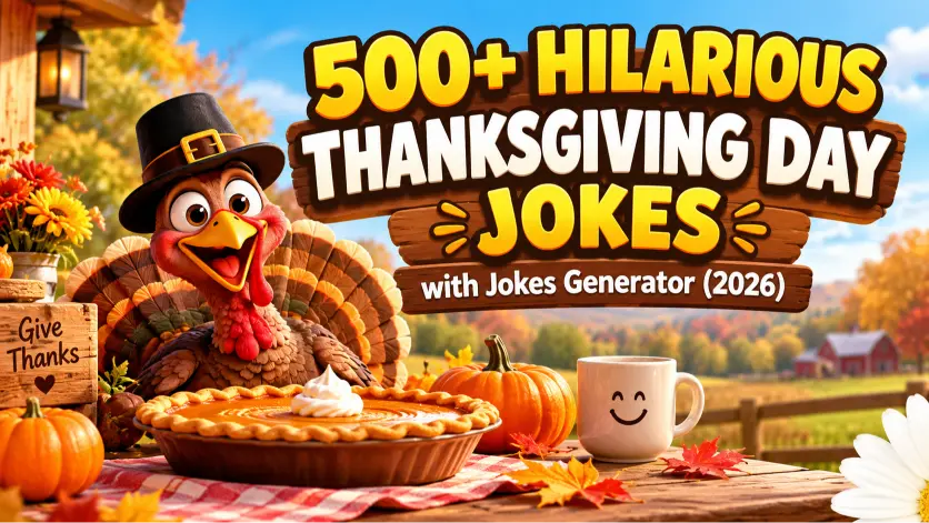 Thanksgiving Day Jokes With Jokes Generator