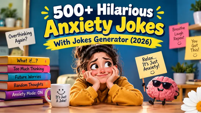 Anxiety Jokes With Jokes Generator