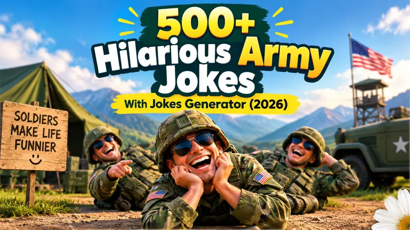 Army Jokes With Jokes Generator