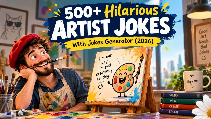 Artist Jokes With Jokes Generator